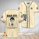 Funny Achmed Back Off Miller Lite Beer Baseball Jersey