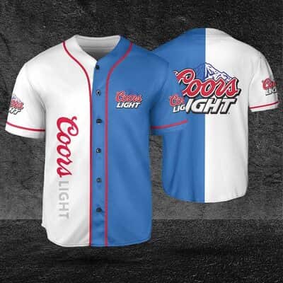 Basic Coors Light Baseball Jersey Beer Lovers Gift