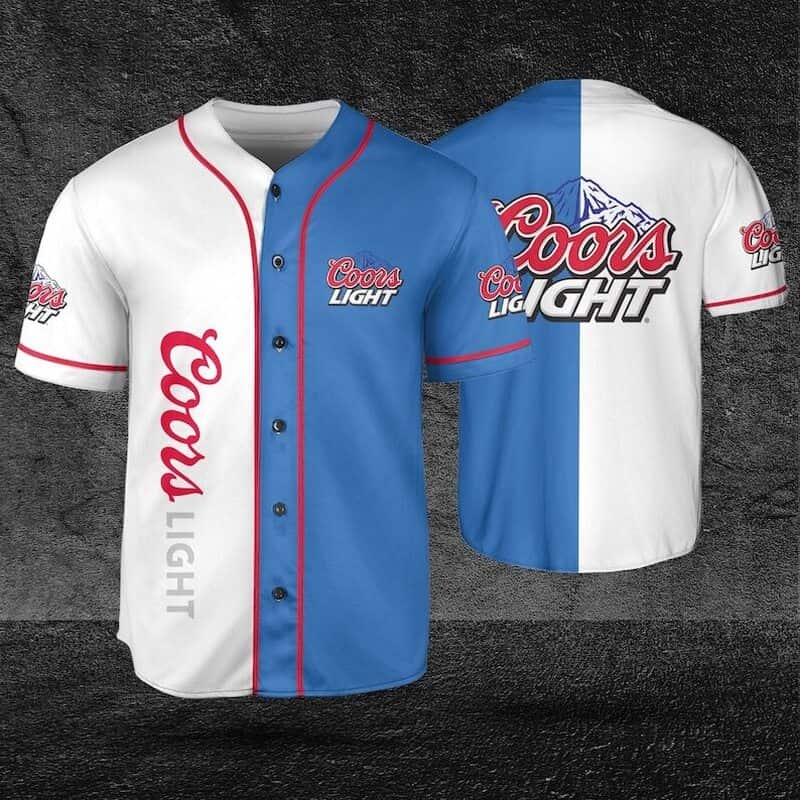 Basic Coors Light Baseball Jersey Beer Lovers Gift Basic Coors Light Baseball Jersey Beer Lovers Gift