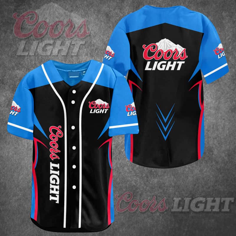 Coors Light Beer Baseball Jersey Gift For Baseball Players Coors Light Beer Baseball Jersey Gift For Baseball Players