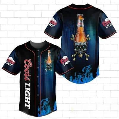 Coors Light Baseball Jersey Best Gift For Beer Lovers Coors Light Baseball Jersey Best Gift For Beer Lovers