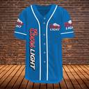 Coors Light Beer Baseball Jersey Baseball Fans Gift
