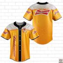Budweiser Baseball Jersey New Beer Baseball Fans Gift Budweiser Baseball Jersey New Beer Baseball Fans Gift