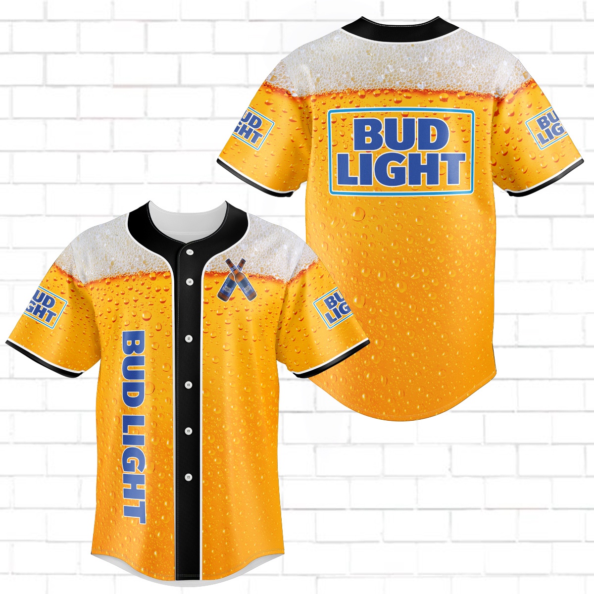 Bud Light Baseball Jersey New Beer Best Gift For Beer Lovers