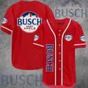 Busch Light Apple Baseball Jersey Beer Lovers Gift Busch Light Apple Baseball Jersey Beer Lovers Gift