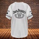 Jack Daniels Baseball Jersey Classic White Gift For Whiskey Lovers Jack Daniels Baseball Jersey Classic White Gift For Whiskey Lovers
