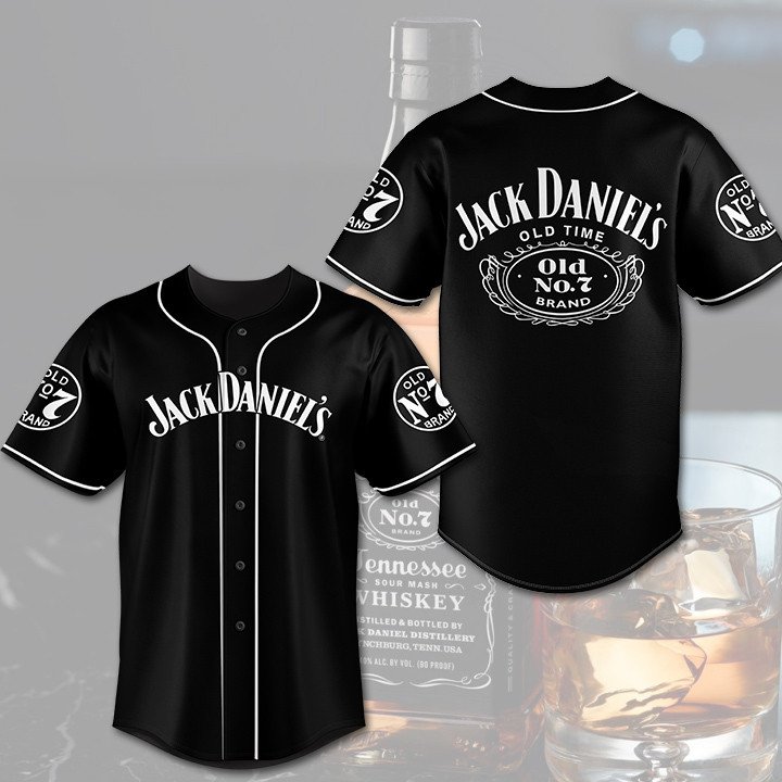 Cool Classic Jack Daniels Baseball Jersey Gift For Whiskey Lovers