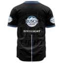 Black Busch Light Baseball Jersey Gift For Beer Lovers Black Busch Light Baseball Jersey Gift For Beer Lovers