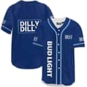 Blue Dilly Dilly Bud Light Baseball Jersey For Beer Drinkers Blue Dilly Dilly Bud Light Baseball Jersey For Beer Drinkers