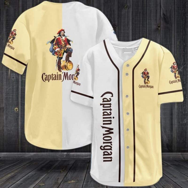 Captain Morgan Baseball Jersey Gift For Baseball Fans