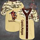 Captain Morgan Rum Baseball Jersey Camouflage Pattern Captain Morgan Rum Baseball Jersey Camouflage Pattern