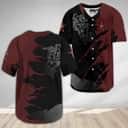 Metal Crack Pattern Captain Morgan Rum Baseball Jersey Metal Crack Pattern Captain Morgan Rum Baseball Jersey