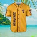 Captain Morgan Yellow Baseball Jersey Sports Gift For Him Captain Morgan Yellow Baseball Jersey Sports Gift For Him
