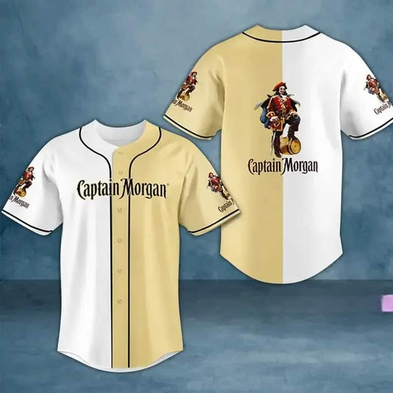 Captain Morgan Multicolor Baseball Jersey Gift For Him