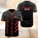Black Budweiser Beer Baseball Jersey Gift For Him Black Budweiser Beer Baseball Jersey Gift For Him