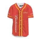 White Dilly Dilly Budweiser Beer Baseball Jersey Sports Gift For Dad White Dilly Dilly Budweiser Beer Baseball Jersey Sports Gift For Dad