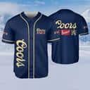 Navy Coors Banquet Baseball Jersey For Beer Lovers Navy Coors Banquet Baseball Jersey For Beer Lovers