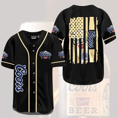 Flag Coors Banquet Beer Baseball Jersey Baseball Fans Gift Flag Coors Banquet Beer Baseball Jersey Baseball Fans Gift