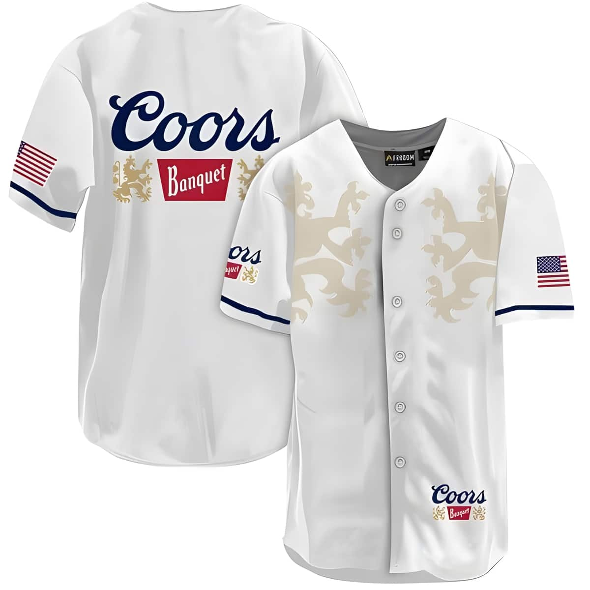 Coors Banquet Beer Baseball Jersey Gift For Baseball Fans