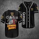 Jason And Freddy Drinking Buddies Guinness Beer Baseball Jersey