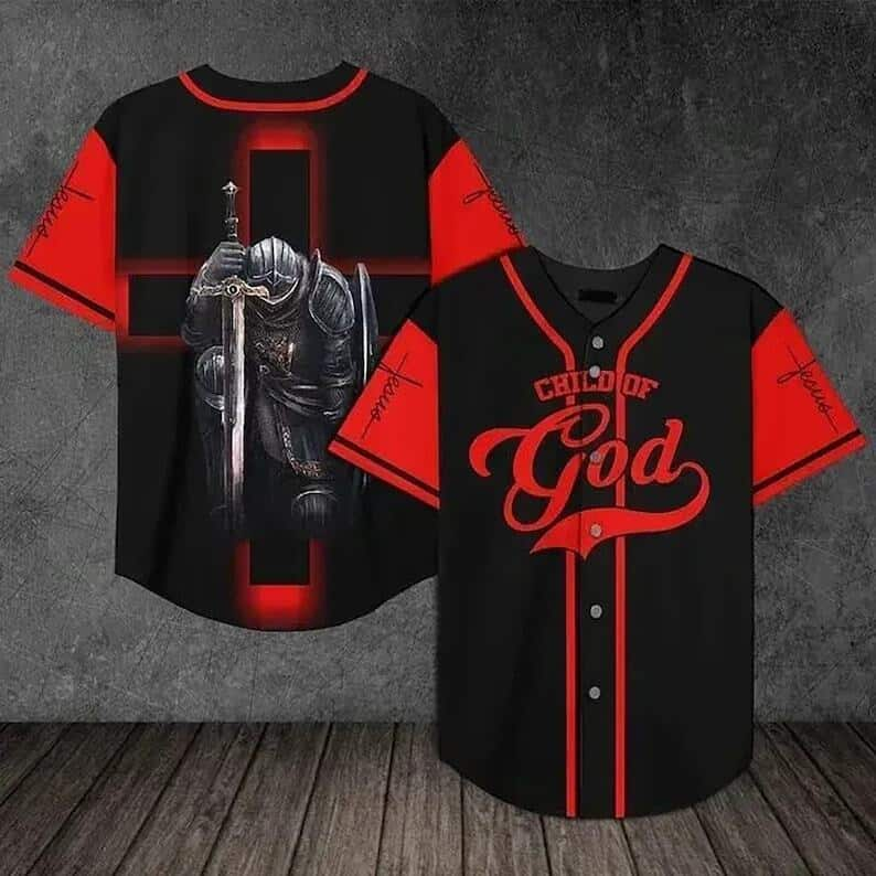 Jesus Baseball Jersey Child Of God Christian Gift For Friends