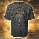 Jesus Baseball Jersey Forgiven Christian Gift For Dad