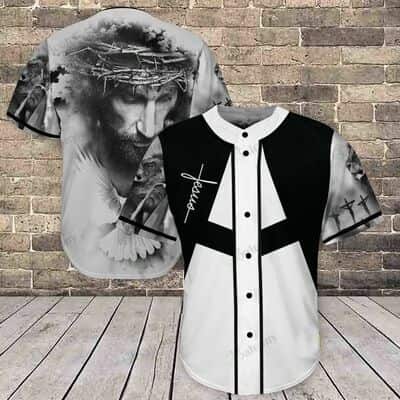 Jesus Baseball Jersey Christian Gift For Men