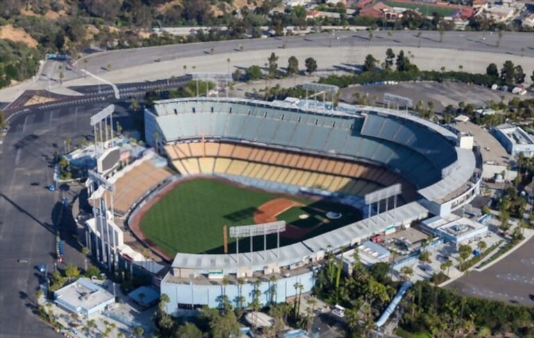 The Historic Dodgers baseball stadium is comprehensively photographed The Historic Dodgers baseball stadium is comprehensively photographed