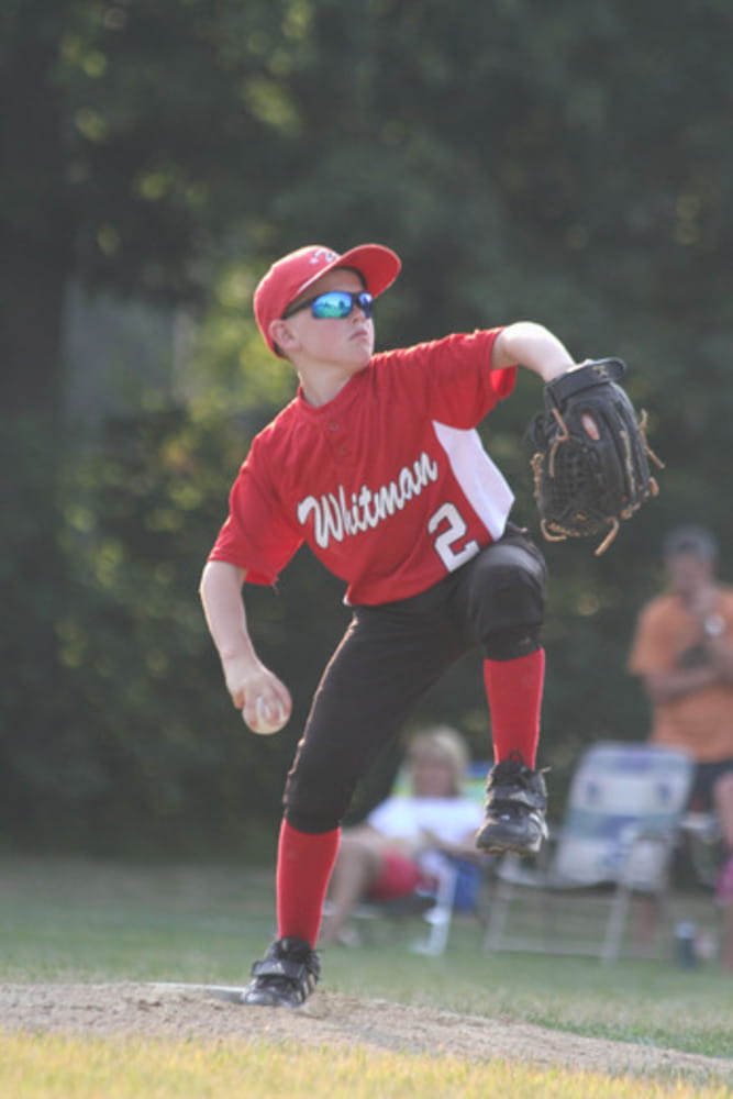 farm league baseball pitcher with windup mound sunglasses glove ball cap farm league baseball pitcher with windup mound sunglasses glove ball cap