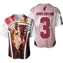 NBA Miami Heat James Dwyane 3 Baseball Jersey NBA Miami Heat James Dwyane 3 Baseball Jersey