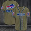 NFL Buffalo Bills Baseball Jersey Sport Gift For Dad NFL Buffalo Bills Baseball Jersey Sport Gift For Dad