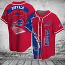 Red NFL Buffalo Bills Baseball Jersey Sports Gift For Friend Red NFL Buffalo Bills Baseball Jersey Sports Gift For Friend