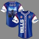 NFL Love For Damar 3 Buffalo Bills Baseball Jersey Best Gift For Football Fans NFL Love For Damar 3 Buffalo Bills Baseball Jersey Best Gift For Football Fans