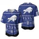 NFL Buffalo Bills Baseball Jersey Christmas Gift For Friends NFL Buffalo Bills Baseball Jersey Christmas Gift For Friends