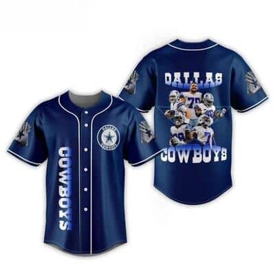 NFL Dallas Cowboys Baseball Jersey Gift For Son From Dad NFL Dallas Cowboys Baseball Jersey Gift For Son From Dad