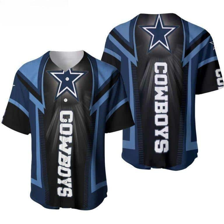 Dallas Cowboys Baseball Jersey Gift For NFL Fans