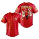 Super Bowl Champions Kansas City Chiefs Baseball Jersey Sports Gift For Him Super Bowl Champions Kansas City Chiefs Baseball Jersey Sports Gift For Him