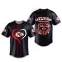 Super Bowl LIV Champions NFL Kansas City Chiefs Baseball Jersey Sports Gift For Him Super Bowl LIV Champions NFL Kansas City Chiefs Baseball Jersey Sports Gift For Him