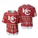 NFL Kansas City Chiefs Baseball Jersey Christmas Gift For Him NFL Kansas City Chiefs Baseball Jersey Christmas Gift For Him
