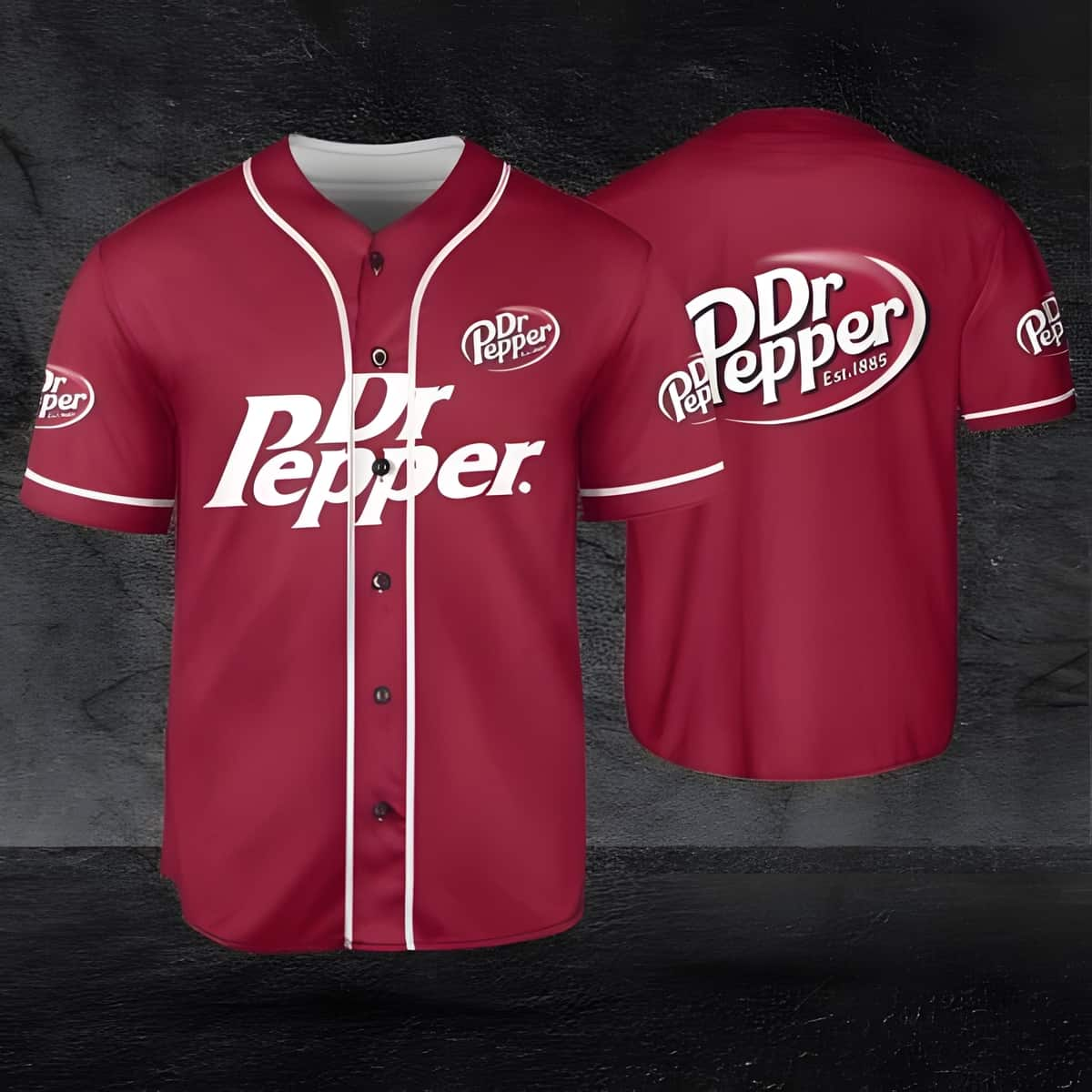 Dr Pepper Baseball Jersey Birthday Gift For Beer Lovers