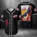 Dr Pepper Baseball Jersey US Flag Gift For Beer Lovers Dr Pepper Baseball Jersey US Flag Gift For Beer Lovers