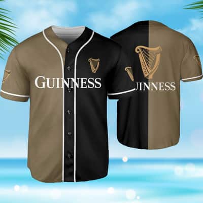 Guinness Baseball Jersey Dual Colors Beer Lovers Gift