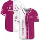 Michelob ULTRA Beer Baseball Jersey Purple White Dual Colors Gift For Baseball Lovers Michelob ULTRA Beer Baseball Jersey Purple White Dual Colors Gift For Baseball Lovers