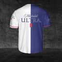 Dual Colors Michelob ULTRA Baseball Jersey Gift For Sport Dad Dual Colors Michelob ULTRA Baseball Jersey Gift For Sport Dad