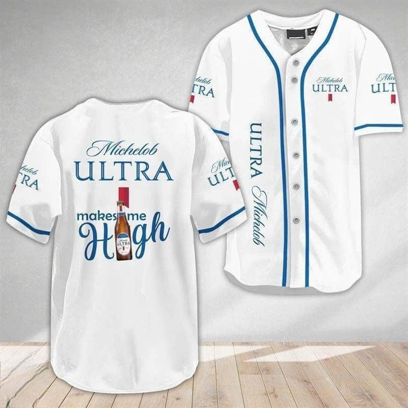 Michelob ULTRA Beer Make Me High Baseball Jersey