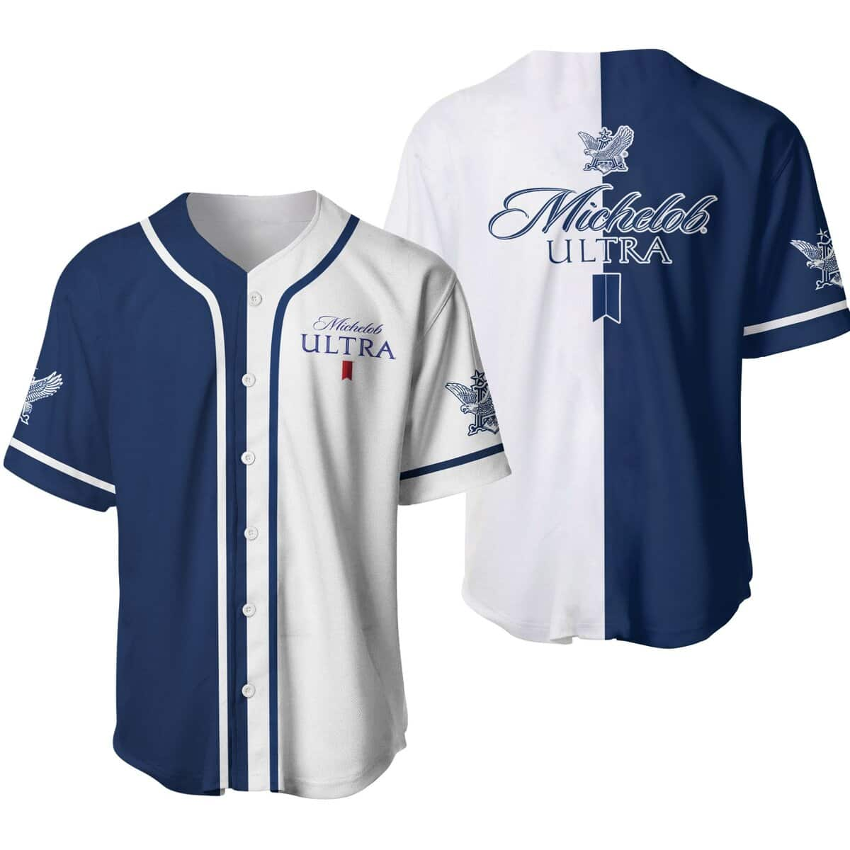 Michelob ULTRA Baseball Jersey Dual Colors Gift For Beer Lovers