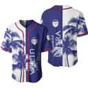 Vintage Michelob ULTRA Beer Baseball Jersey Tropical Coconut Trees Vintage Michelob ULTRA Beer Baseball Jersey Tropical Coconut Trees