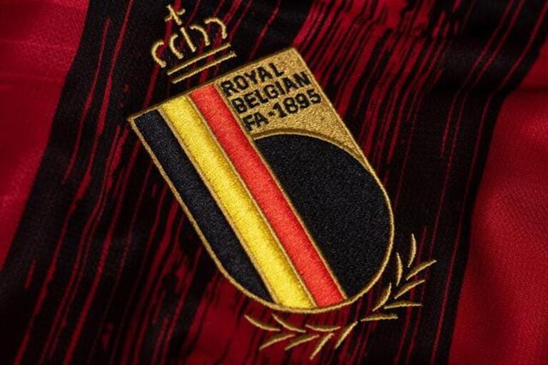 Close up of Belgium National Football team kit. Close up of Belgium National Football team kit.