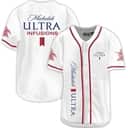 Michelob ULTRA Infusions Pomegranate & Agave Light Beer Baseball Jersey Michelob ULTRA Infusions Pomegranate & Agave Light Beer Baseball Jersey