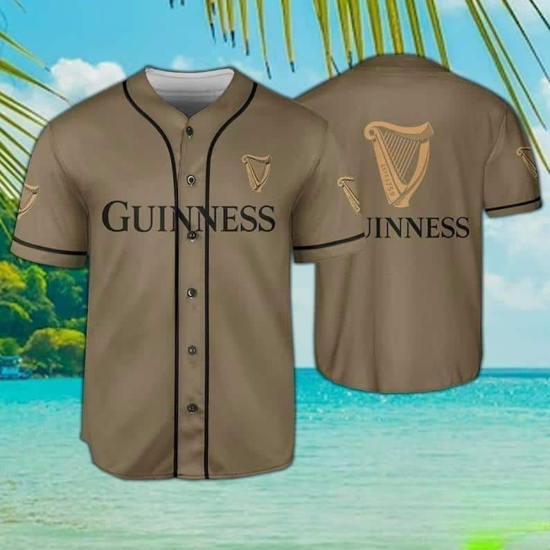 Basic Guinness Baseball Jersey Beer Lovers Gift